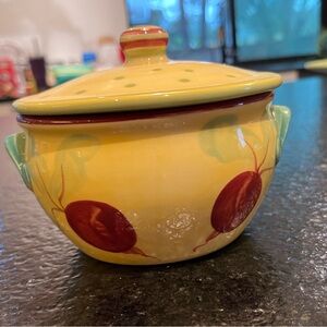 Pistoulet Pfaltzgraff *New* cute jar with lid